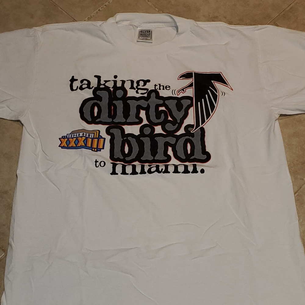 Vintage Atlanta Falcons Superbowl 1998 t shirt